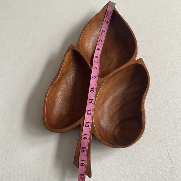 Wooden leaf accent - Picture 6 of 8